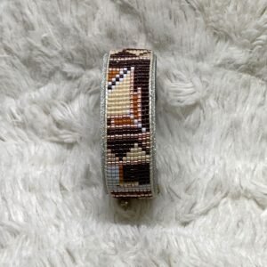 Bracelet en perles miyuki tissé à la main