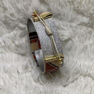 Bracelet en perles miyuki tissé à la main