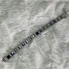 Bracelet en perles Tila et miyuki tissé à la main
