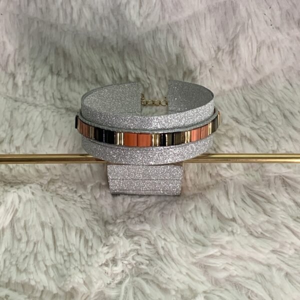 Bracelet en perles Tila et miyuki tissé à la main
