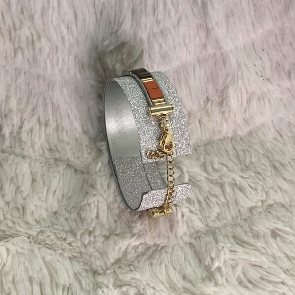 Bracelet en perles Tila et miyuki tissé à la main