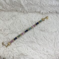 Bracelet en perles Tila tissé à la main
