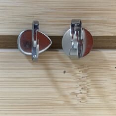 bagues réglables en résine minérale bleue, acier inoxydable 304