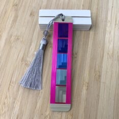 Marque-page en marqueterie de paille