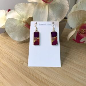 Boucles d’oreilles uniques en marqueterie de paille et résine. Montures en acier inoxydable doré (304). Artisanat français éco-responsable..jpg Boucles d’oreilles uniques en marqueterie de paille et résine. Montures en acier inoxydable doré (304). Artisanat français éco-responsable..jpg