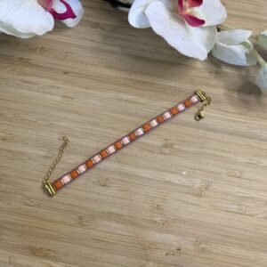 bracelet en perles miyuki tila tissé à la main et cuir véritable.jpg bracelet en perles miyuki tila tissé à la main et cuir véritable.jpg