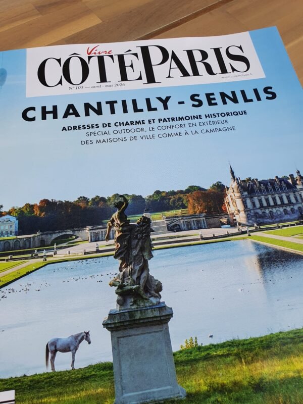 article sur le Kraft pop up store dans Vivre côté Paris.  Spécial Chantilly-Senlis
