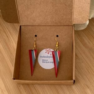boucles d’oreilles en marqueterie de paille nuances de rouge, vert d’eau, beige doré et résine.jpg boucles d’oreilles en marqueterie de paille nuances de rouge, vert d’eau, beige doré et résine.jpg